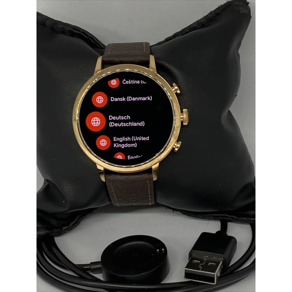 Fossil Gen 4 Authentic Digital Dial Smart Watch Custom Band FTW6018 CR183